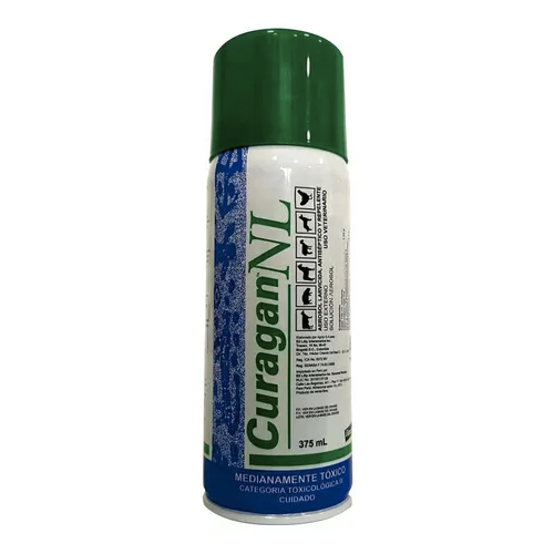 Curagan NL Aerosol Insecticida Ectoparasitario para Perros y Gatos Eli Lilly 375ml
