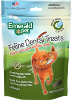 Feline Dental Treats Snack para Gatos Emerald Pet 3oz