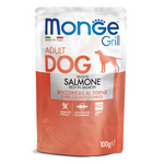 Monge Grill Adulto Trozos de Salmón Alimento para Perros 100gr