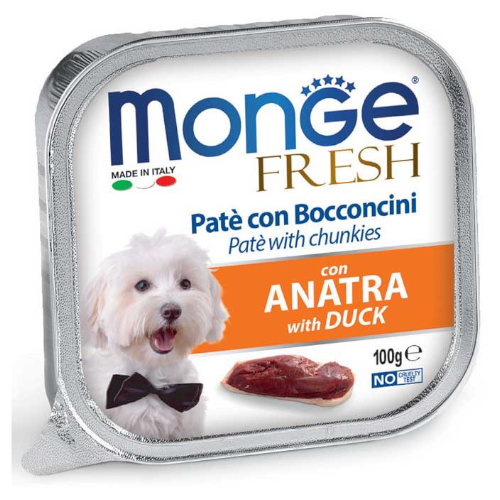 Granjero MONGE Fresh Perros Pate con Pato