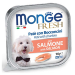 Monge Fresh Paté de Salmon Alimento para Perros 100gr