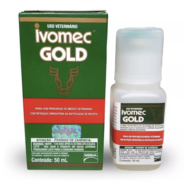 Ivomec Gold Antiparasitario para Bovinos Merial 50ml
