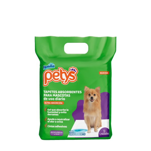 PETYS TAPETE MEDIANO X 12 UND