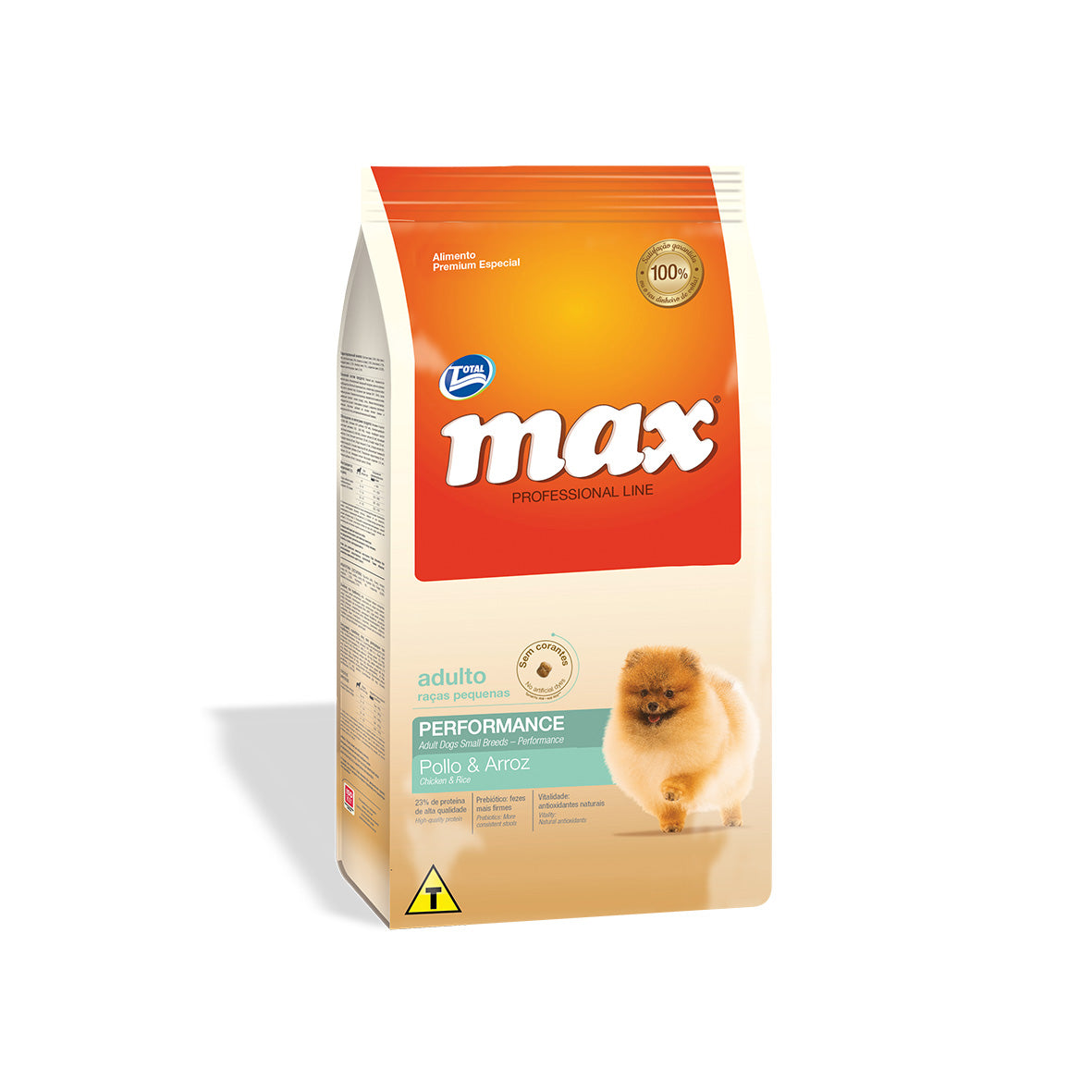 Max Adulto Razas Pequeñas Performance Alimento para Perros Total