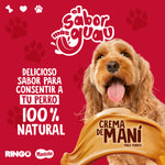 Crema de maní para perros 30gr Ringo