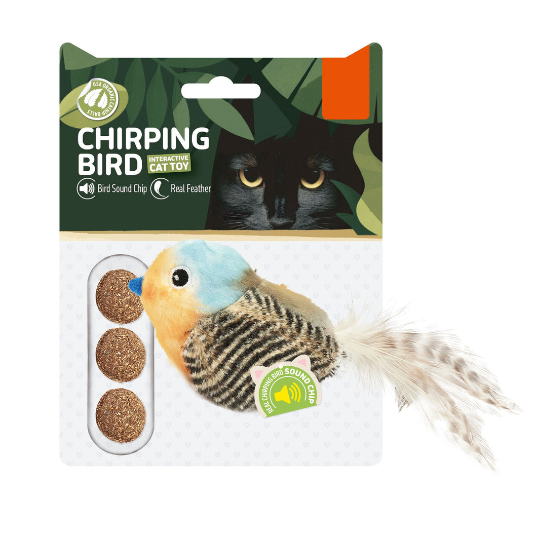 PAJARO CON SONIDO CATNIP DKT PW10061