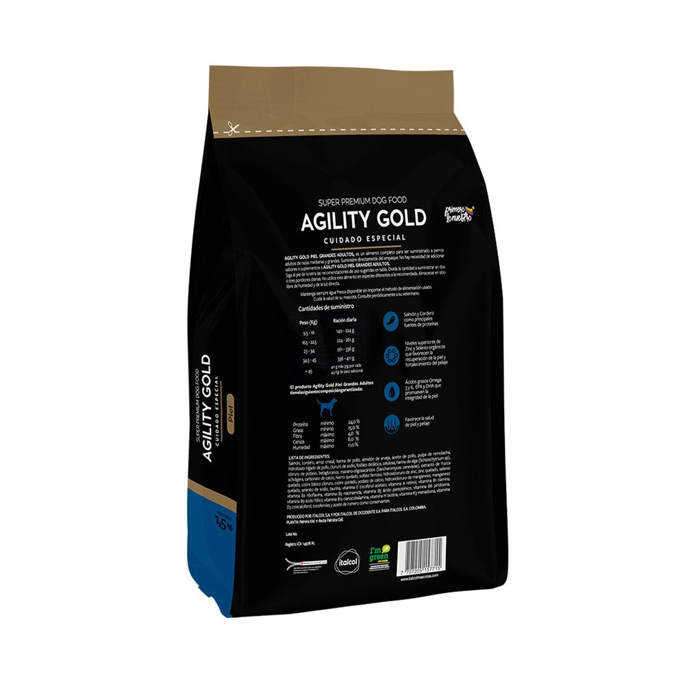 Agility Gold Piel Grandes Adultos