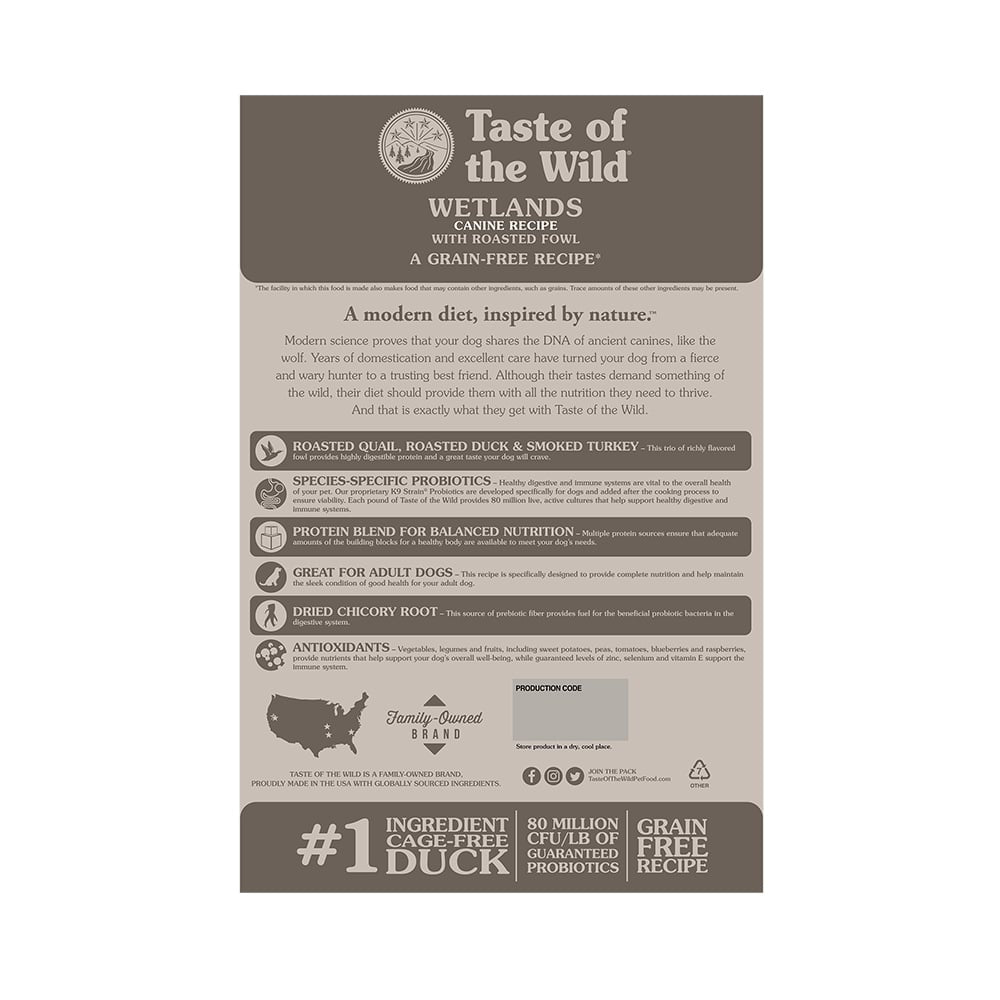 Taste of The Wild Wetlands