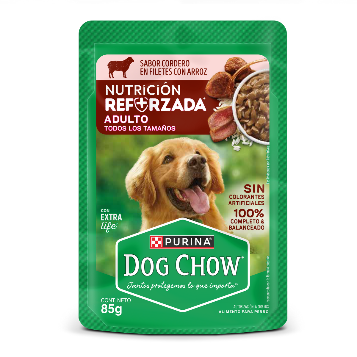 DOG CHOW CORDERO ADULTO ALIMENTO PARA PERROS
