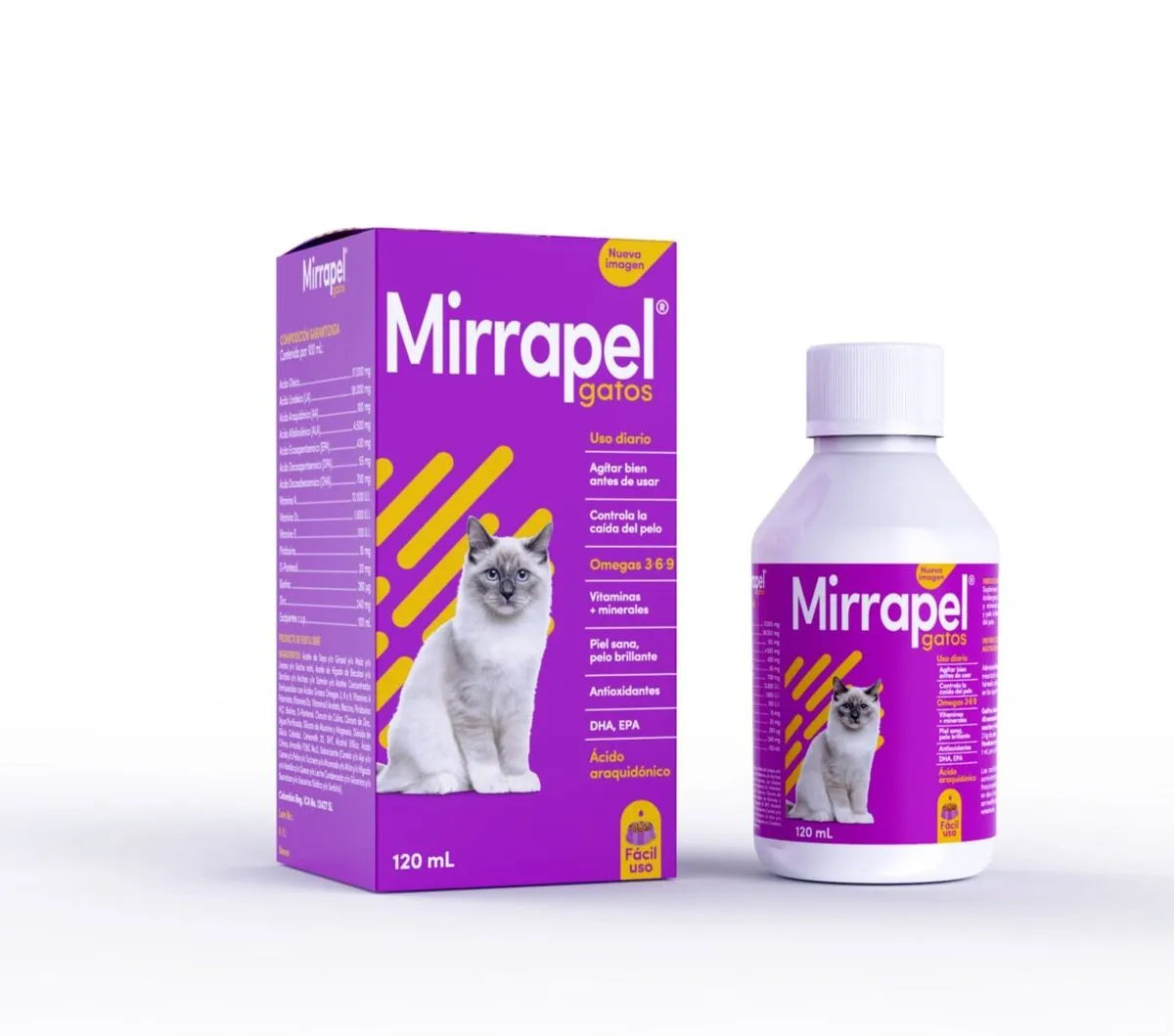 Mirrapel para Gatos 120ml