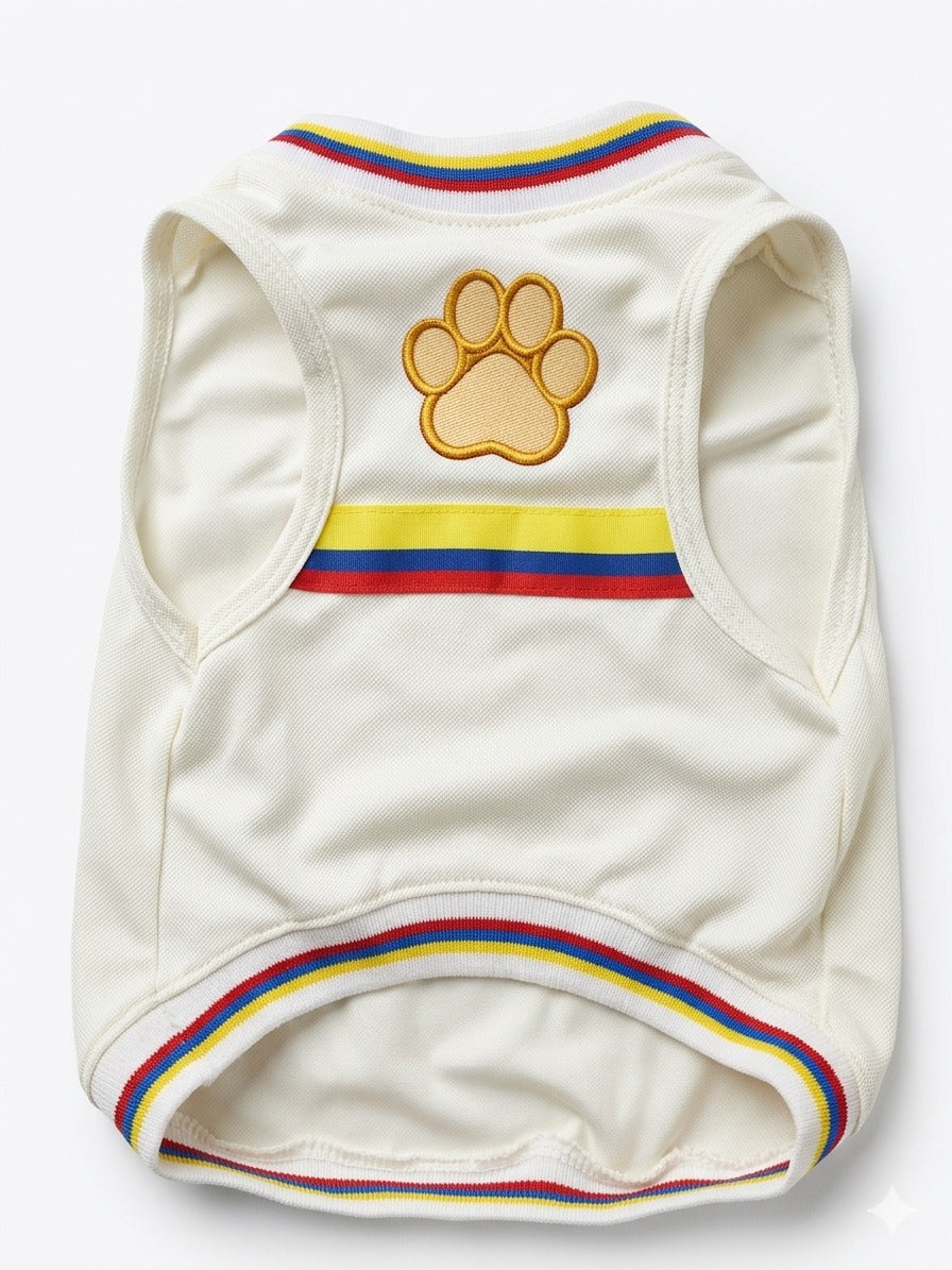 Camiseta selección Colombia para mascotas
