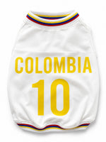 Camiseta selección Colombia para mascotas