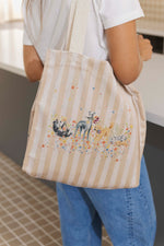 Tote Bag Perros en Jardín