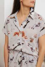 Pijama Short Border Collie Gris