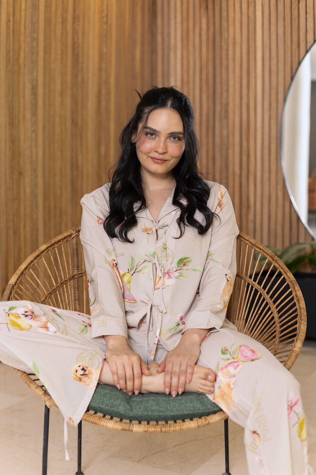 Pijama Pantalón Golden Guayabas