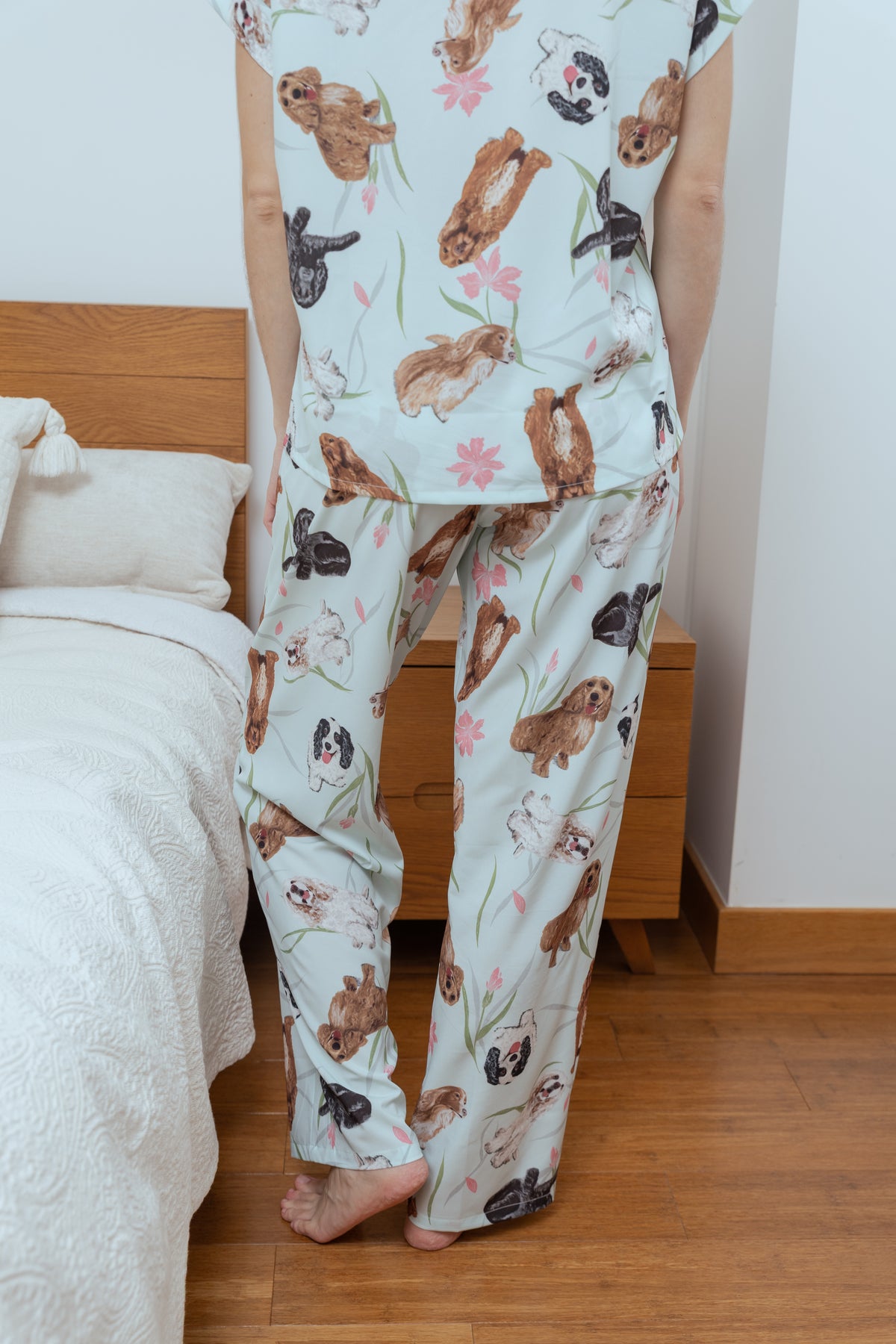Pijama Pantalón Cocker Verde