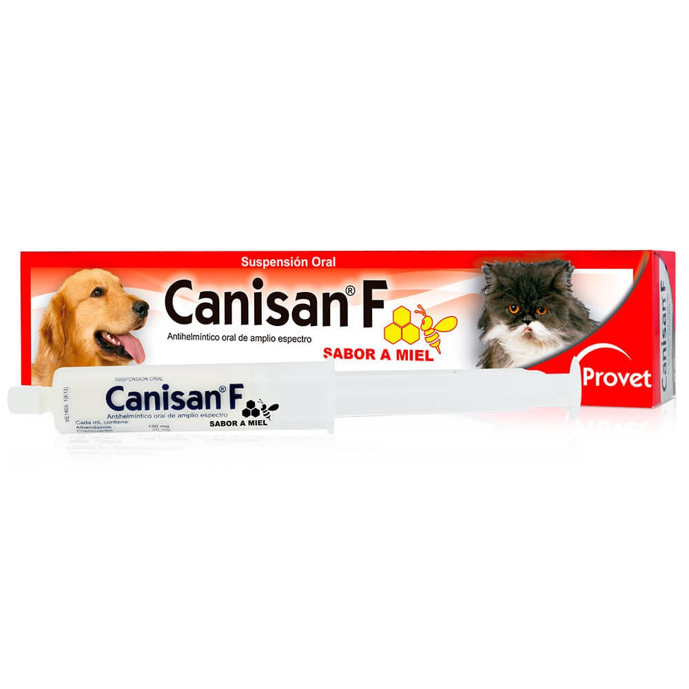 Canisan F Suspensión Desparasitante para Perros y Gatos