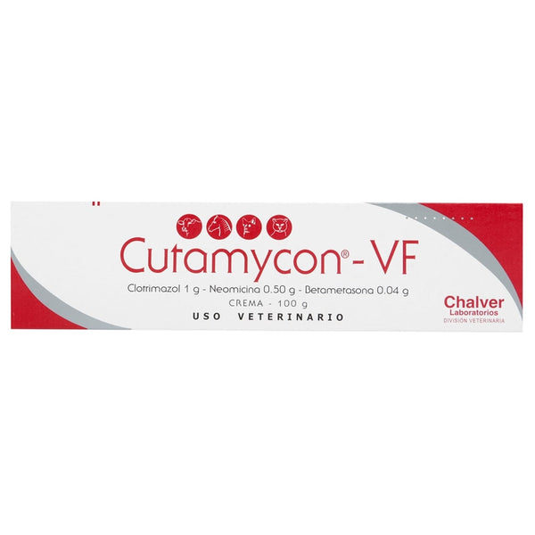 Cutamycon VF Antimicótico para Perros, Gatos y Equinos Chalver 100gr