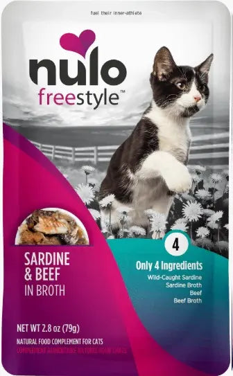 Nulo Cats Sardinas y Res pocuh x 79 GR