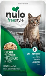 Nulo Cats Pollo, Atun, Pato Pouch x 79 GR