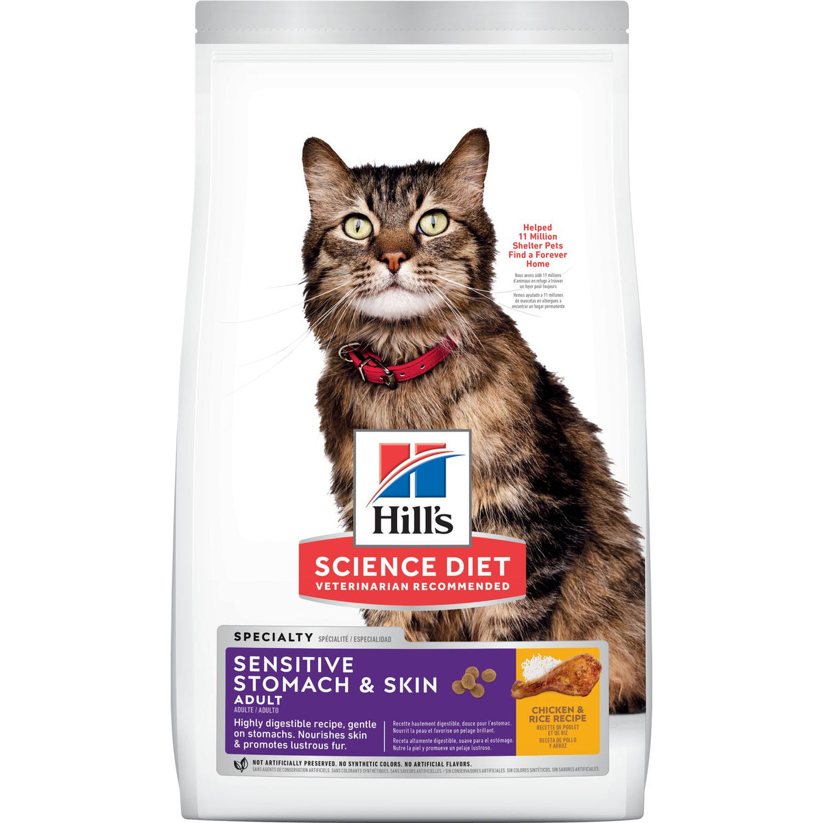 Hills Felino Adult Sensitive Stomach and Skin