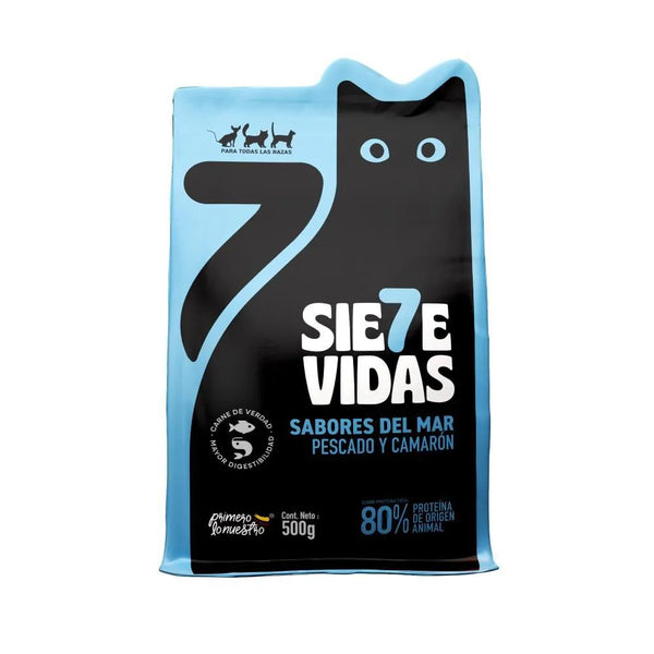 7 Vidas Sabores Del Mar Pescado Y Camaron