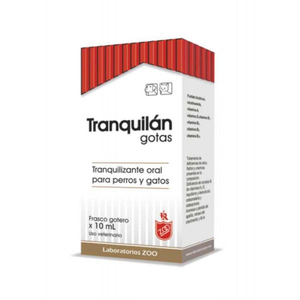 Tranquilizante para Perros y Gatos Tranquilan Gotas