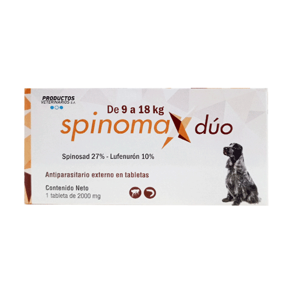 SPINOMAX DUO ANTIPARASITARIO PARA PERROS
