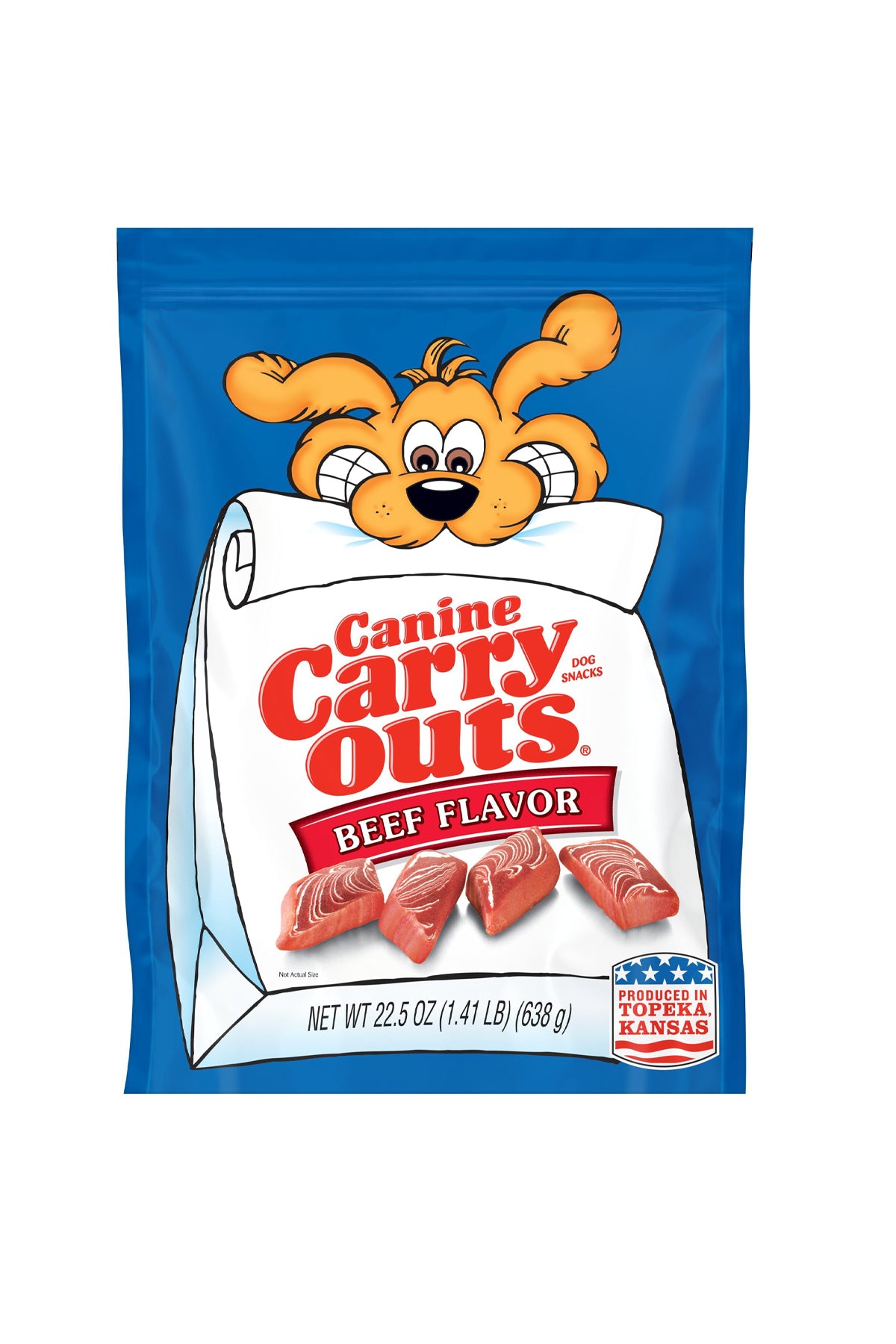 BEEF CANINE CARRY OUTS X 128 G
