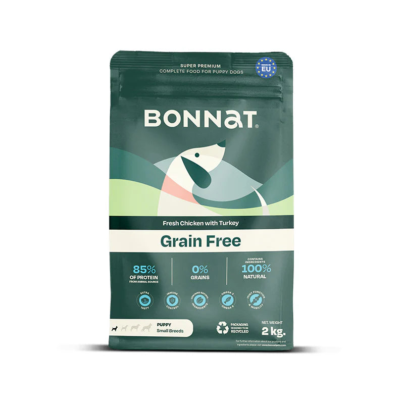 BONNAT GRAIN FREE CANINE PUPPY SMALL BREEDS X 2 KG