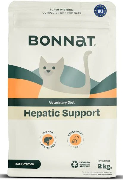 BONNAT VETERINARY DIET FELINE HEPATIC SUPORT X 2 KG