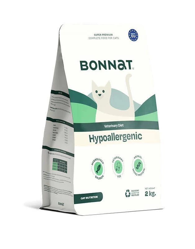 BONNAT VETERINARY DIET FELINE HYPOALLERGENIC X 2 KG