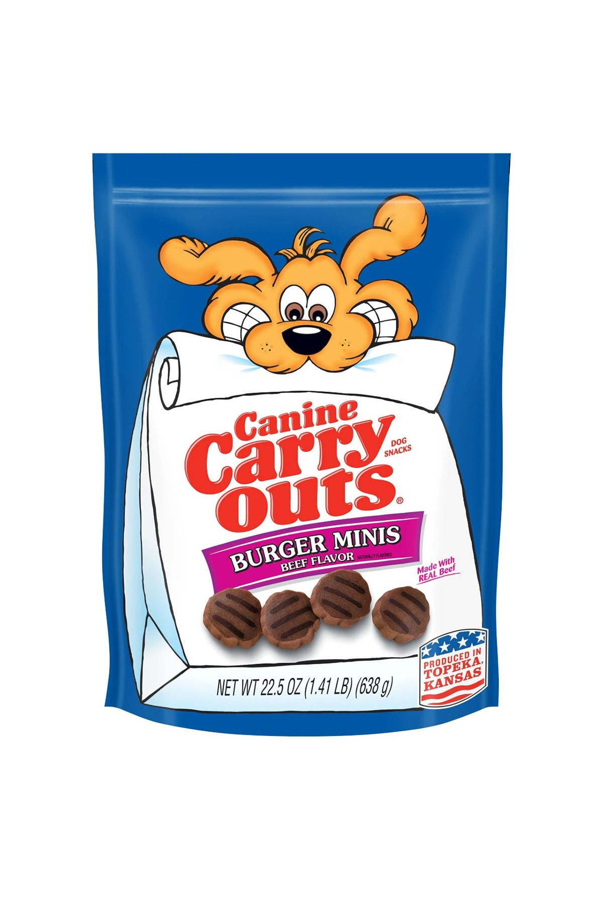 BURGER MINIS CANINE CARRY OUTS