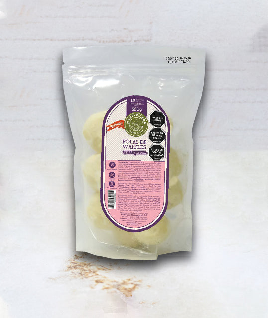 BOLAS DE WAFFLE DE PANDEYUCA MARIAPILERA