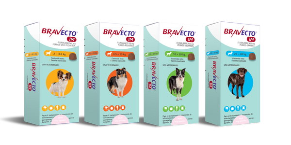 Bravecto 37 Días - Tableta Antipulgas Perros
