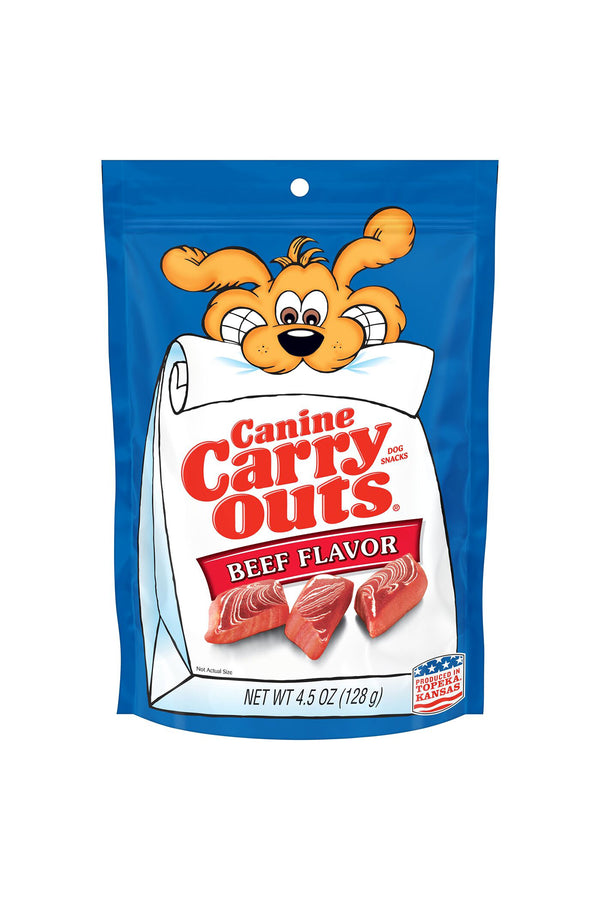BEEF CANINE CARRY OUTS X 128 G