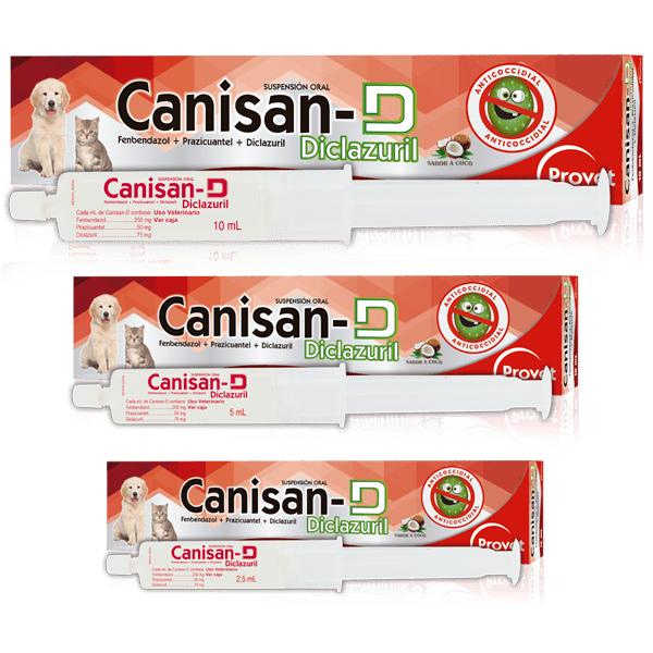 Canisan D Desparasitante para Perros y Gatos