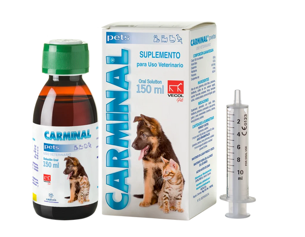 CARMINAL PETS SULEMENTO NUTRICIONAL FCO X 150 ML