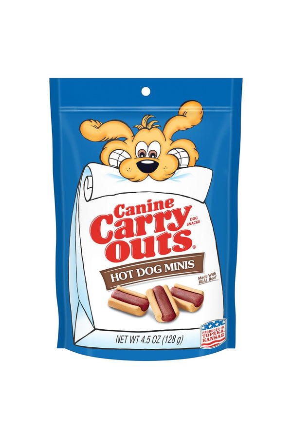 HOT DOG MINIS CANINE CARRY OUTSX 128 G