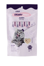 CREAMY SNACK GATOS SALMON X 60 GR