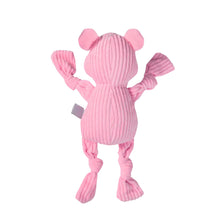 Cargar imagen en el visor de la galería, Juguete para Perros Peluche Cerdo Rosa en Cordoroy
