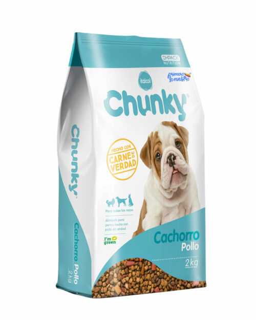 Chunky Cachorro Pollo Todas las Razas Alimento para Perros Italcol