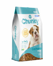 Cargar imagen en el visor de la galería, Chunky Cachorro Pollo Todas las Razas Alimento para Perros Italcol
