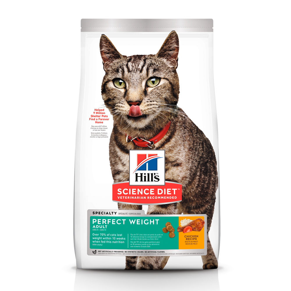 Hills Felino Adult Perfect Weight Pollo Alimento para Gatos
