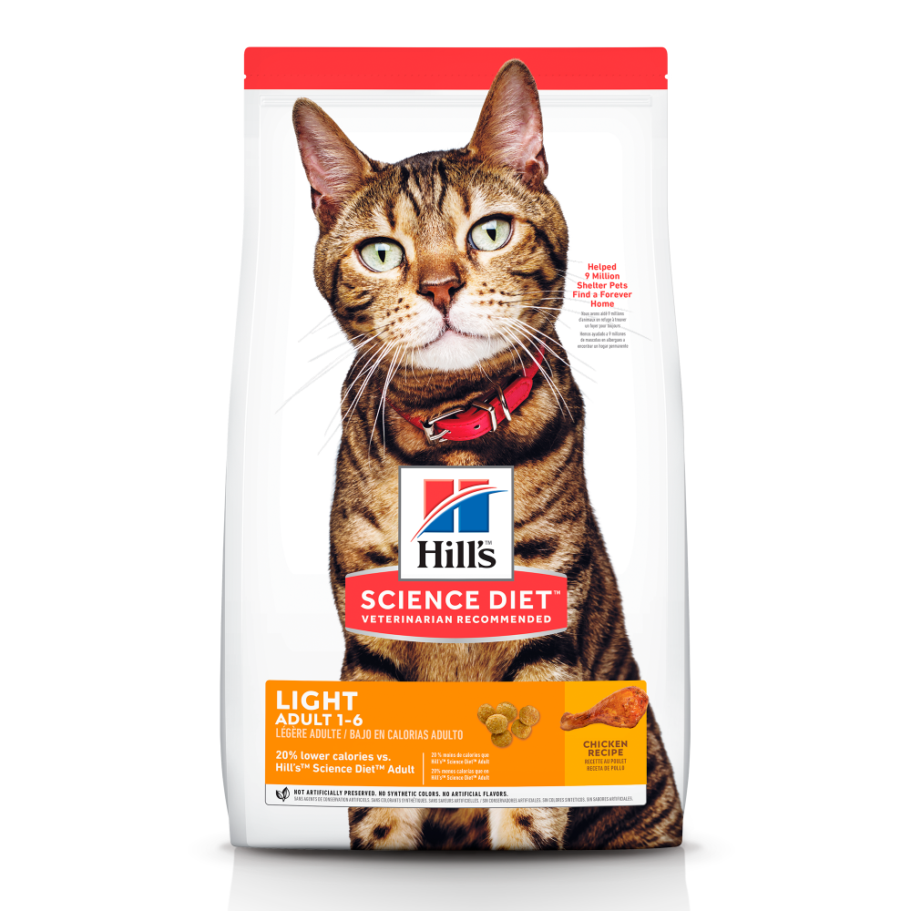 Hills Felino Light Adult Pollo Alimento para Gatos