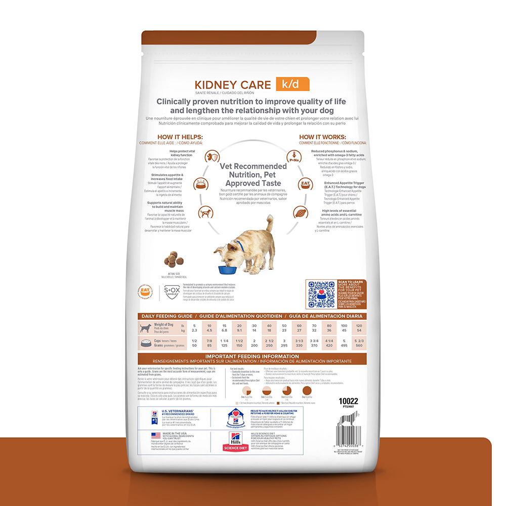 Hills Canino Kidney Care k/d Alimento para Perros
