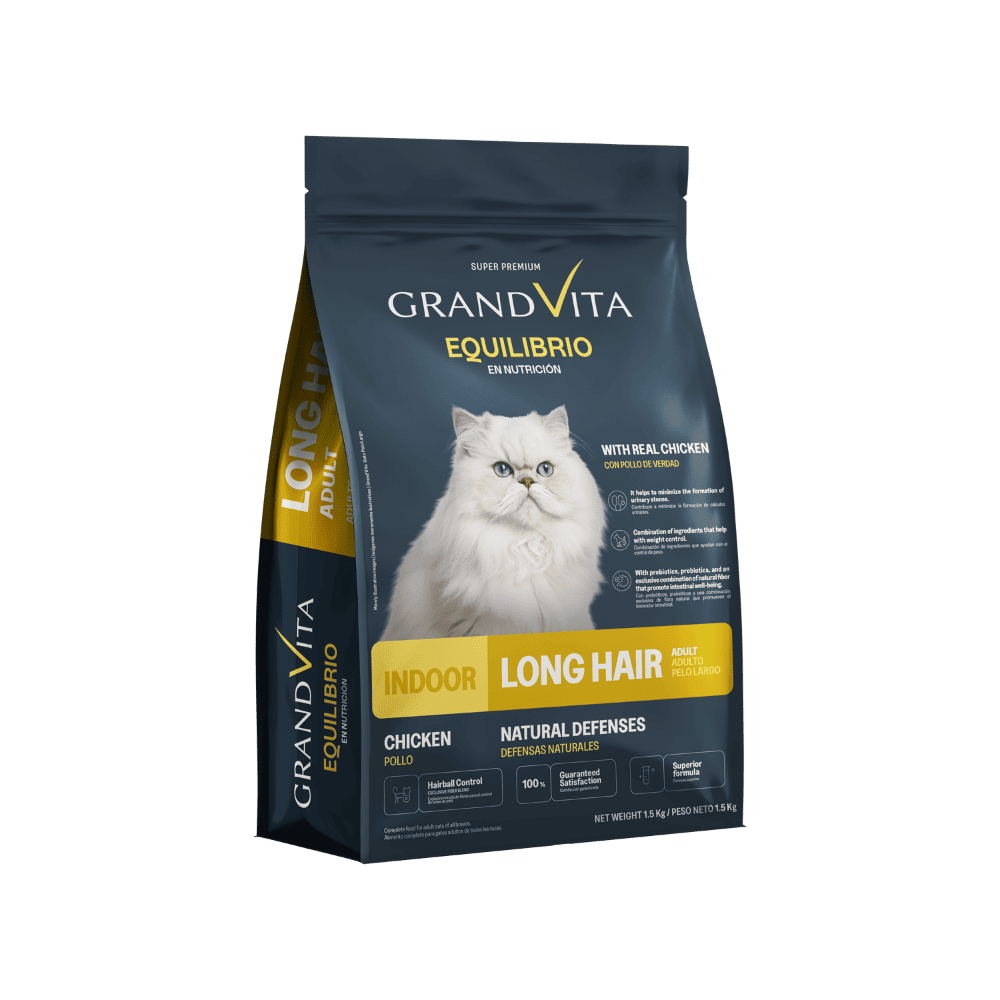 GRAND VITA FELINO EQUILIBRIO PELO LARGO 1.5 KG