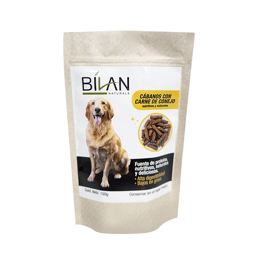 Cabano de Conejo Snack para Perros Bílan