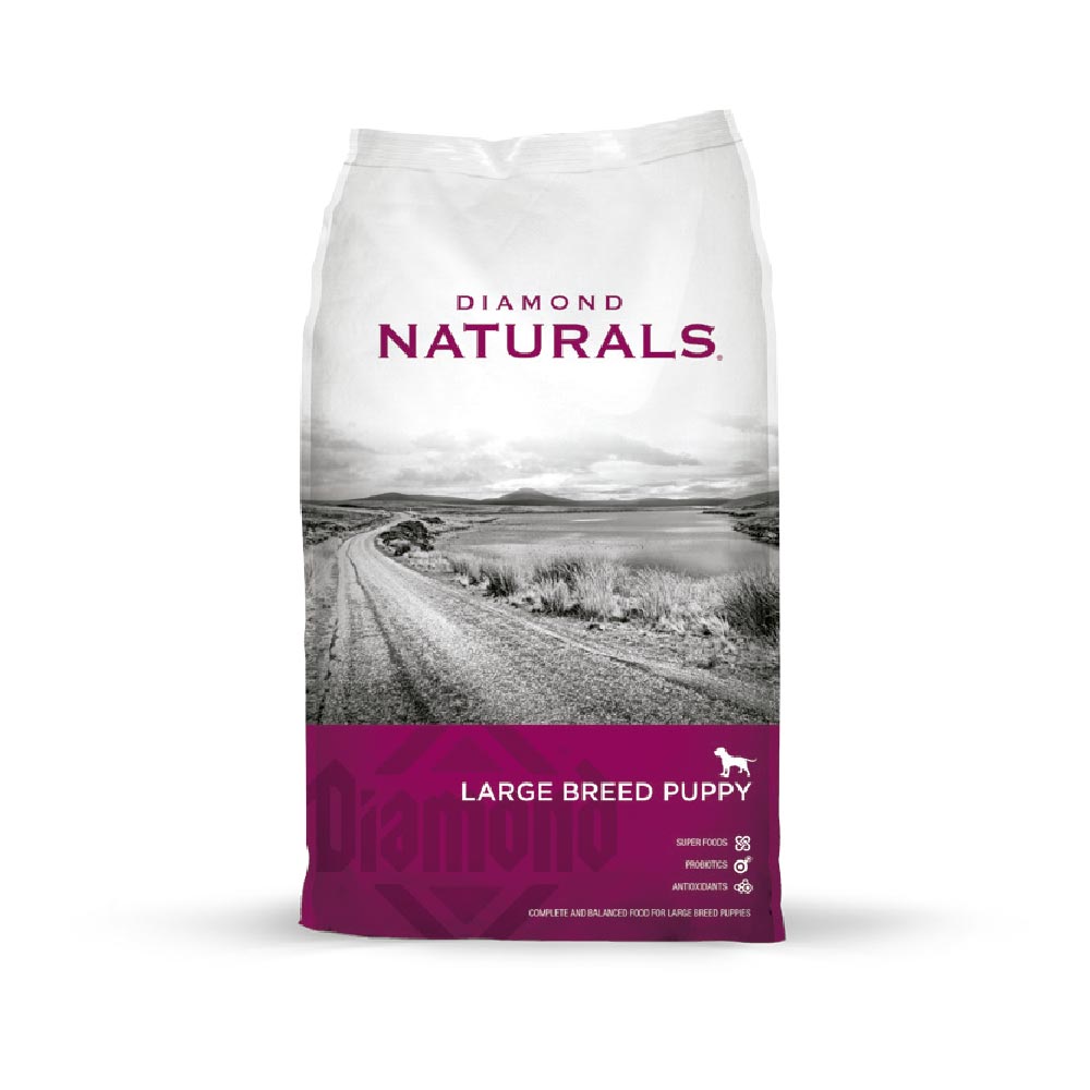 Diamond Naturals Large Breed Puppy Lamb & Rice Alimento para Perros