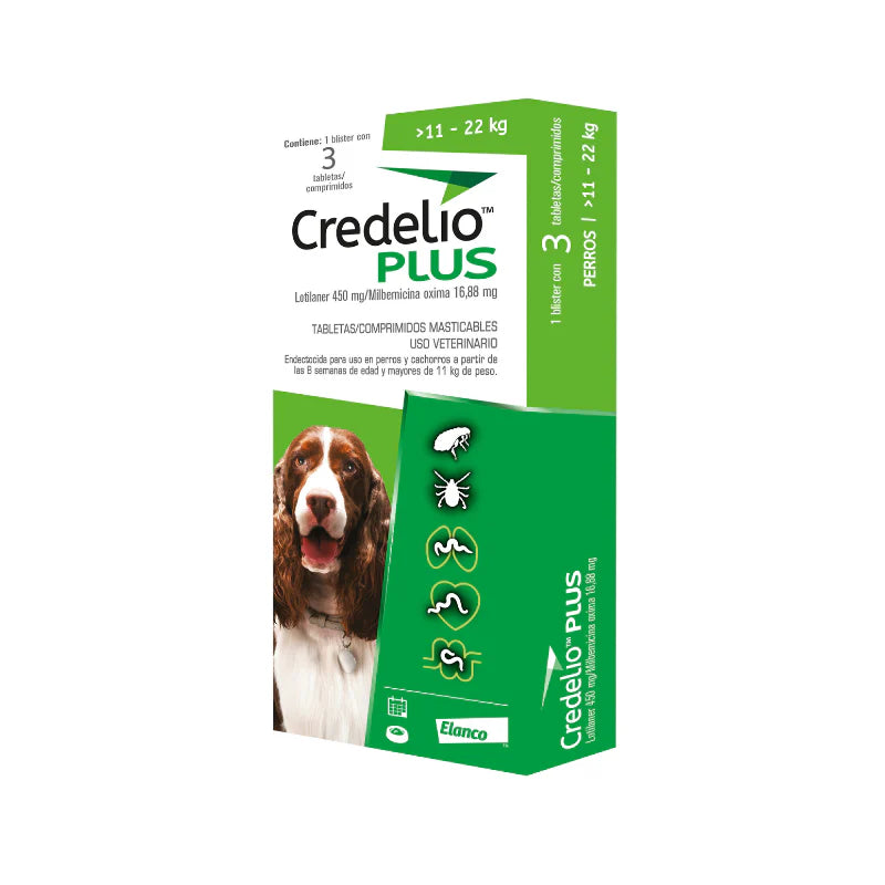 Credelio Plus X 3 tabletas